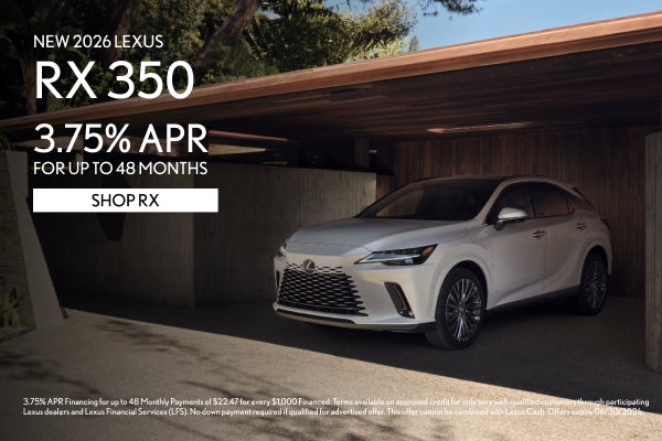 NEW 2026 LEXUS RX 350
